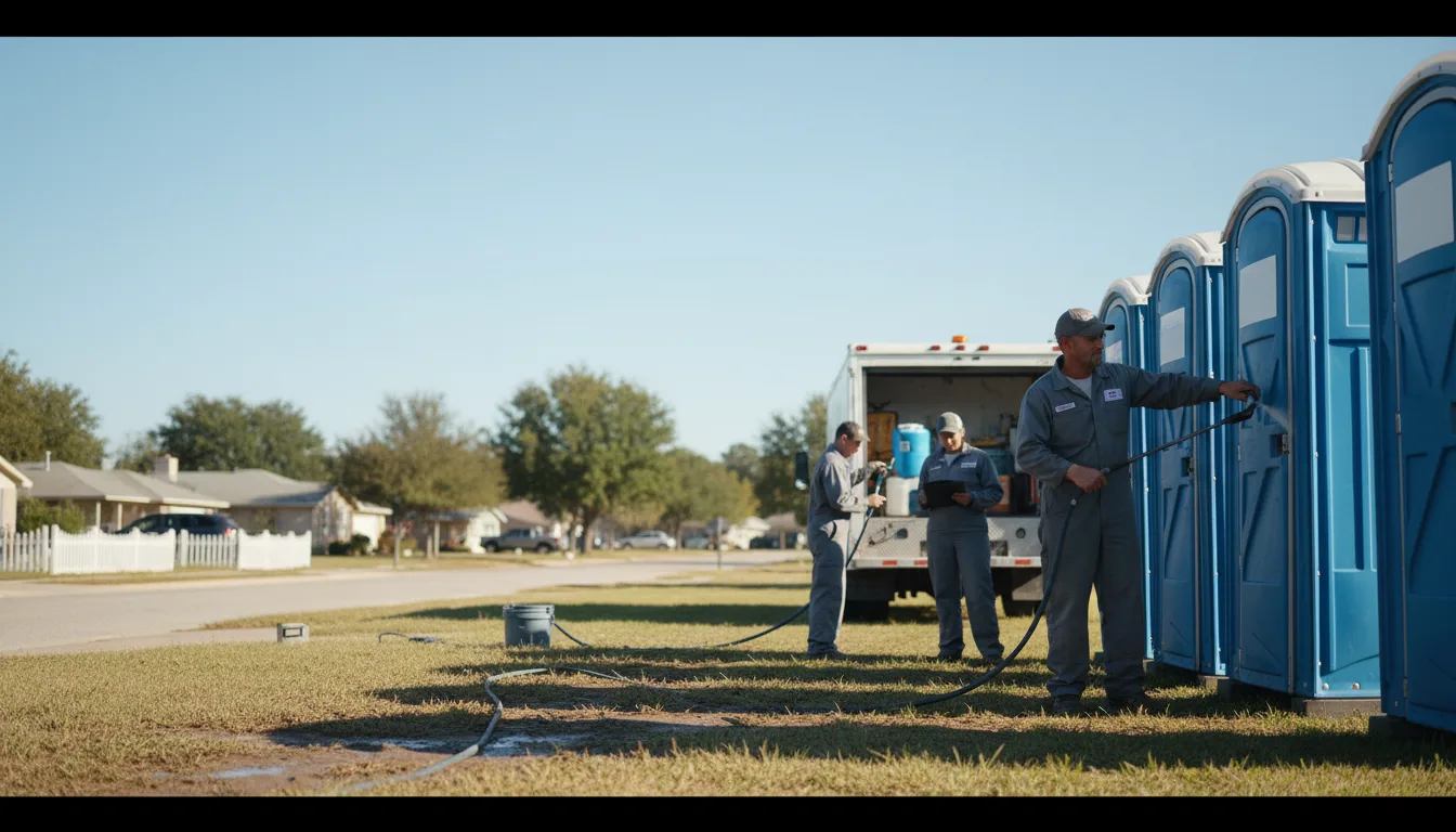 Long-Term Portable Toilet Rental in Marshall, OK near me